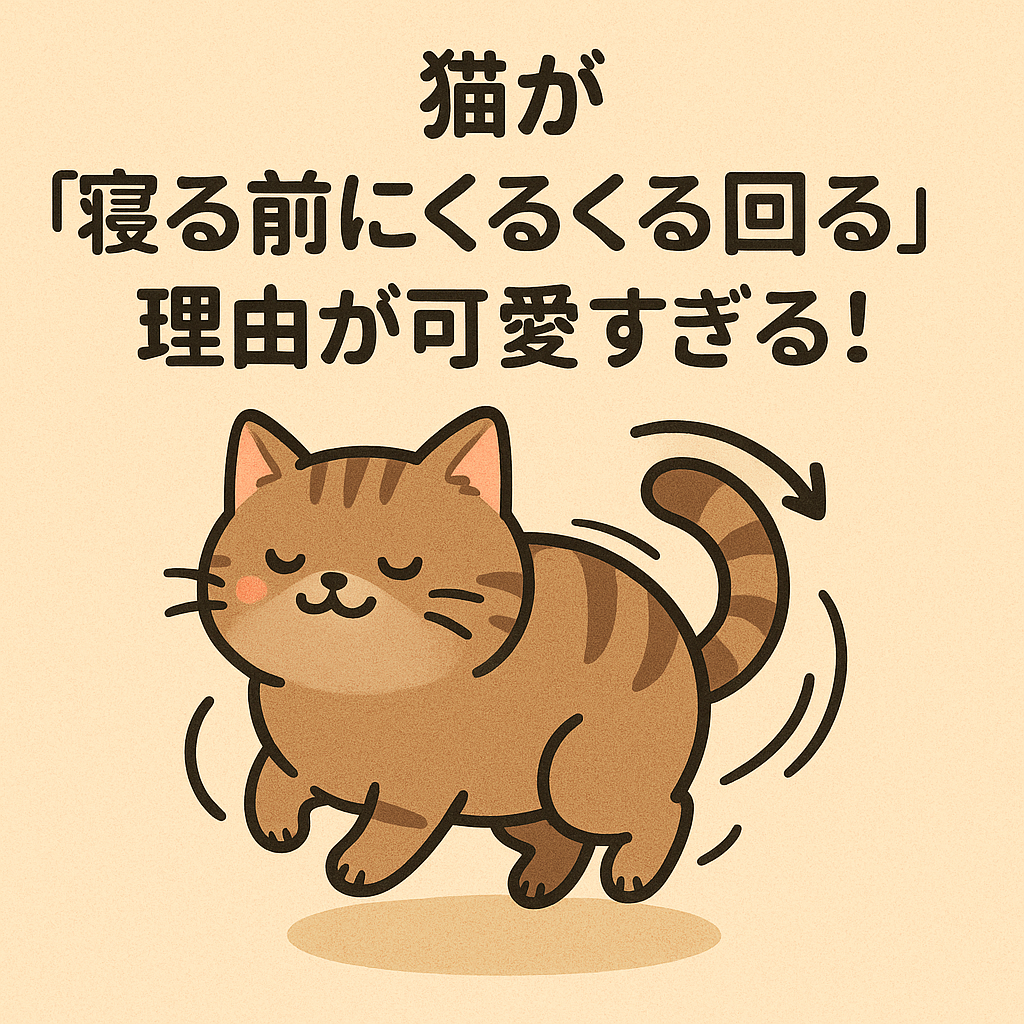 猫が“寝る前にくるくる回る”理由が可愛すぎる! | ブログ | 埼玉でブリーダーならDreamOne-ドリームワン-