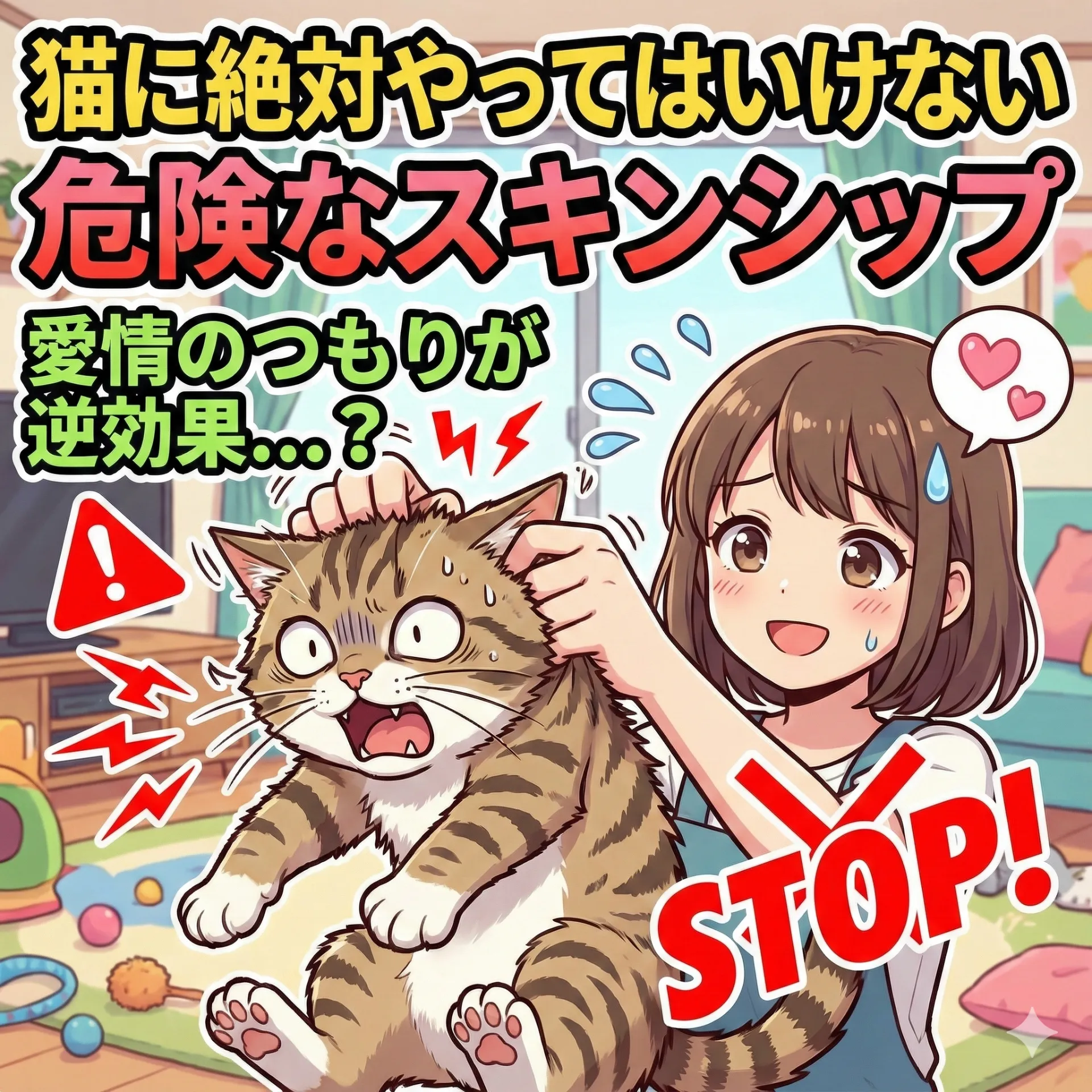 猫に絶対やってはいけない危険なスキンシップ｜愛情のつもりが逆効果…？